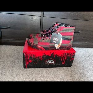House of Horror Vans - Freddy Krueger